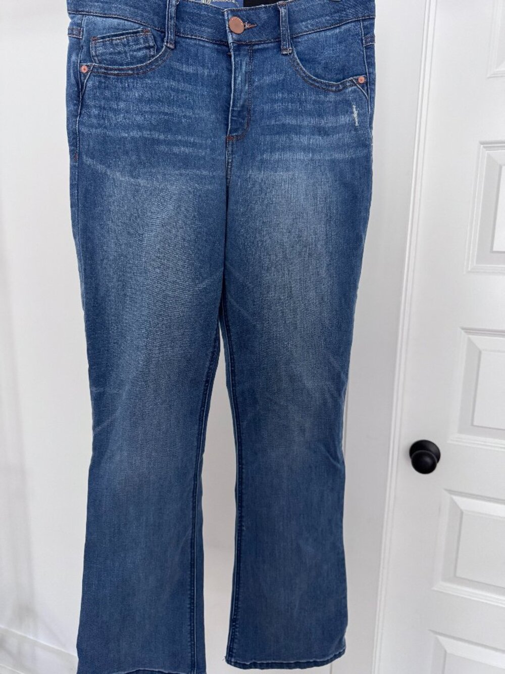 Democracy Women’s Boot Cut Jeans in Medium Blue Denim